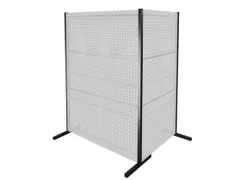 scheidingswand van geperforeerde plaat,dubbel veld 90°,totale B 2500m