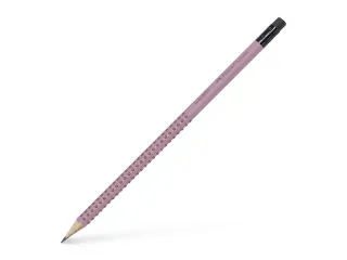 Potlood Faber-Castell grip 2001 grafiet B met gum Rose shadows - 1