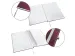 Carnet de notes Leitz Style A5 ligné 160 pages 100g rouge