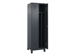 locker voor scheiding van kleding,HxBxD 1950x600x500mm,2vak