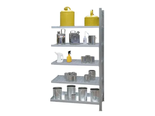 Stelling Aanbouwveld 2000x1000x600mm Aquatox./brandbare Vloeistoffen
