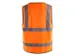 Gilet de sécurité Arco haute visibilité orange Taille XL