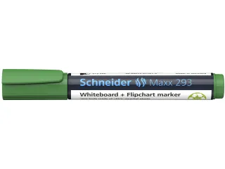 Boardmarker Schneider Maxx 293 beitelpunt 2-5 mm groen - 2