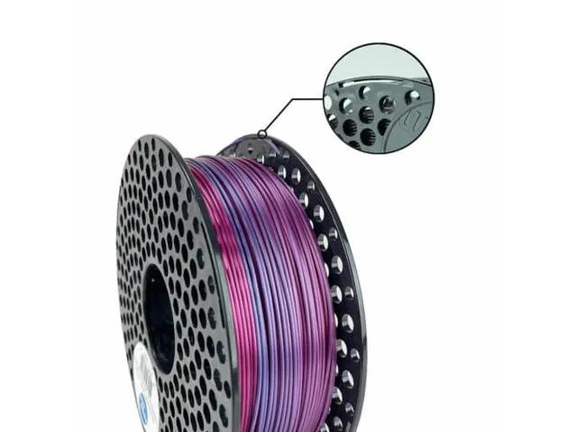 Azurefilm PLA Silk 3D filament 1,75mm Rainbow Candy 1kg