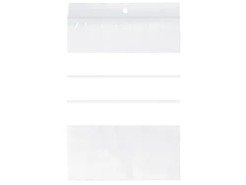 gripzak Raadhuis 40x60mm met schrijfvlak, doos a 24000 stuks