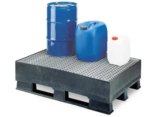 Palletopvangbak 4x 60l 120l Pe 315x 1200x 800mm