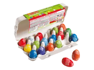 Chocolade Tony's Chocolonely paaseitjes doos mix groot 18 stuks - 1