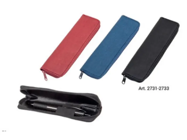Etui à stylo Alassio Balocco 17x5x2cm noir