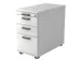 caisson de bureau HxlxP 720-760x428x800mm 1 TP 2tiroir(s) corps blanc