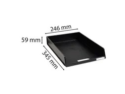 BRIEVENBAK C4 Plus zwart