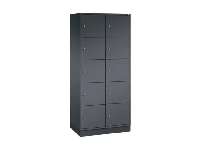 armoire multicases grand volume,HxlxP 1950x820x500mm,2x5compartiments