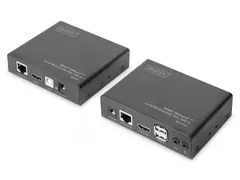 4K HDMI HDBaseT 2.0 KVM-verlengset 100m 4K/60Hz (4:2:0) 6x USB