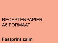 Receptpapier Fastprint A6 80 Gram Zalm
