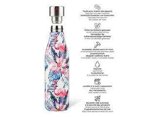 Thermosfles Les Artistes Paris 500ml Leaf Flamingos - 3