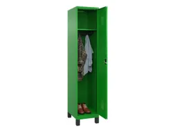 locker,HxBxD 1950x400x500mm,1vak,vak B 400mm,cil.-slot,voeten