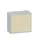 Schuifdeurkast 720x800x430mm Lichtgrijs Decor Front Esdoorn