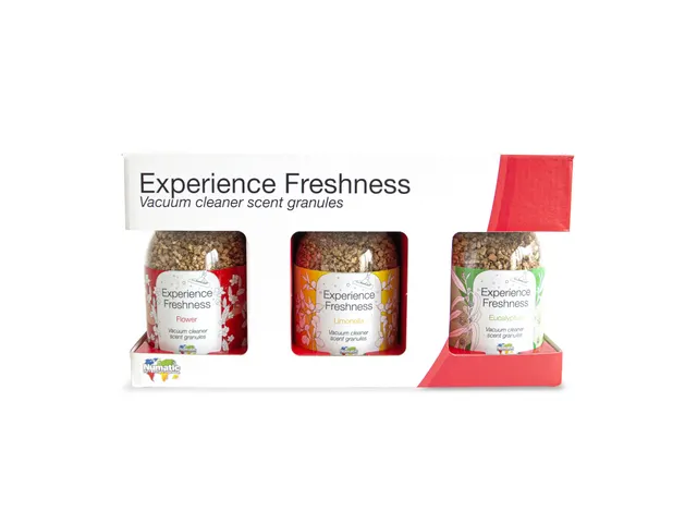 Geurkorrelsset van 3 geuren Voor Stofzuigers