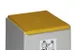 Couvercle Pour Caisson De Tri Sélectif 60L Jaune