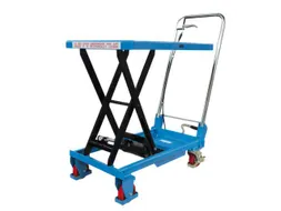 mobiele schaarheftafel,draagverm. 150kg,platform LxB 700x450mm