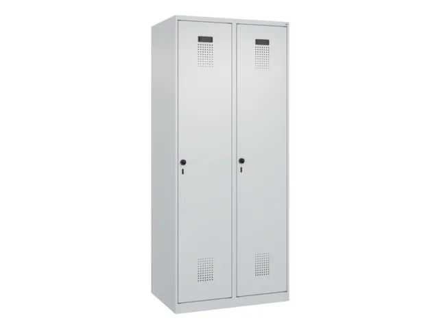 locker voor scheiding van kleding,HxBxD 1850x800x500mm,2vak