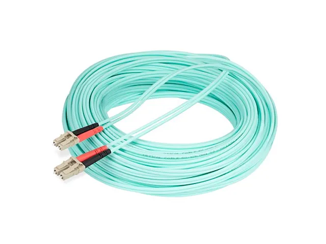 Multimode Glasvezel Kabel 20 Meter LC/UPC OM4 Fiber Cable LSZH Cord