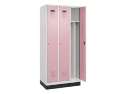 locker voor scheiding van kleding,HxBxD 1950x900x500mm,3vak