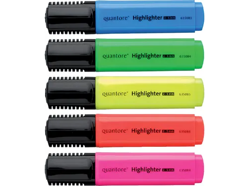 Quantore Markeerstift oranje beitelpunt 2-5mm