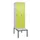 locker voor scheiding van kleding,HxBxD 2120x600x815mm,2vak