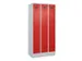 locker voor scheiding van kleding,HxBxD 1950x900x500mm,3vak