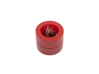 Papercliphouder MAUL Pro Ø73x60mm rood - 4