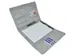 DESQ Schrijfmap A4 Dutch Design Grijs vilt met clipboard en elastiek