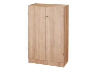 kantoorkast,HxBxD 1270x800x420mm,2xhouten vloer,3ordnerhoogte - 1