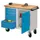 Werkplaatswagen 4 Laden 400kg Staalplaat Ral7035 Frontral 3000