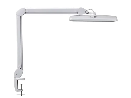 Werkpleklamp MAUL Intro LED tafelklem dimbaar wit