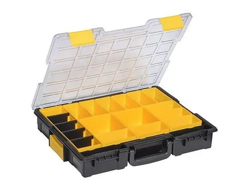 Assortimentskoffer,type 4,HxBxD 76x440x335mm,kunststof,koffer zwart