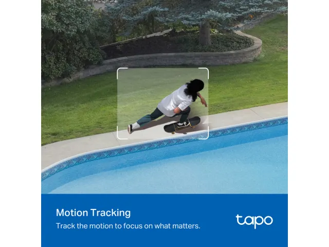 TP-Link Tapo TC43(EU) V2, Caméra de sécurité IP, Intérieure et ext