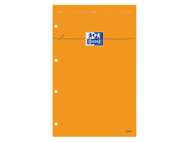 Bloc de cours Oxford Everyday A4+ ligné papier jaune