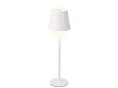 Lampe de table Lumineo LED rechargeable steady intérieur blanc