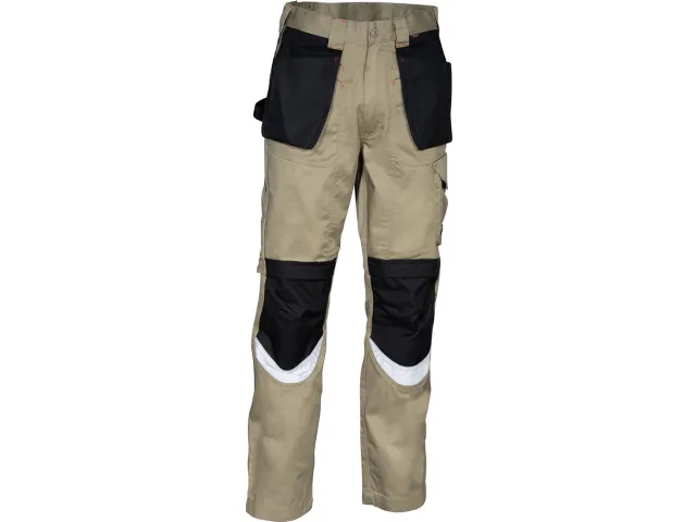 Cofra Bricklayer werkbroek, kakigroen/zwart, maat 44, per stuk