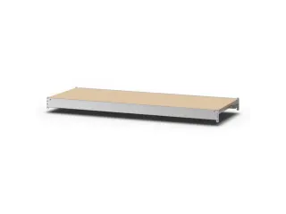 houten vloer,v. breedvakstelling,BxD 1500x400mm,dikte 19mm,vakl. 350kg - 3