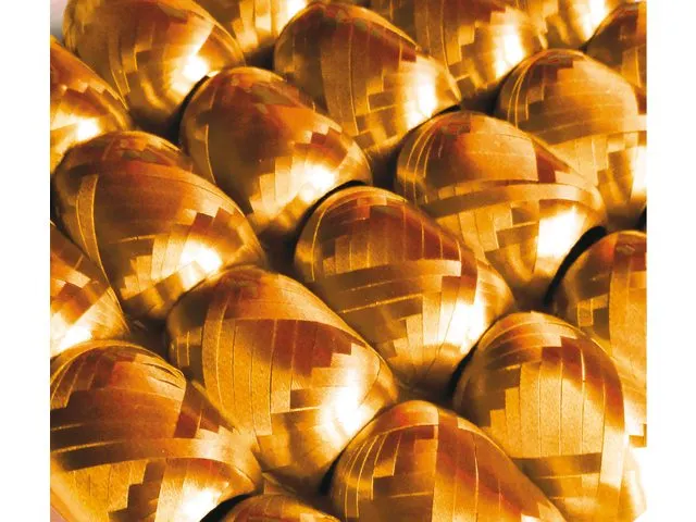 Polyband Haza 5mm x 250m metallic goud