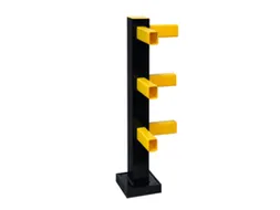 aanrijdbeschermingsplank,hoekpaal,v. binnen,HxBxD 1040x100x100mm