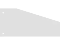 Scheidingsstrook Kangaro 2-gaats 240x105x60mm trapezium 180 grams RC g