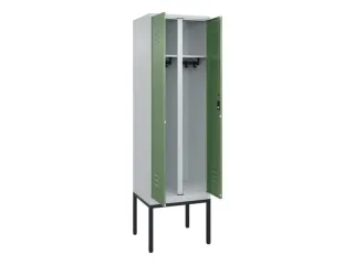 locker voor scheiding van kleding,HxBxD 2120x600x500mm,2vak - 2