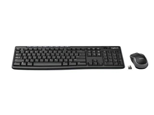 Clavier + souris Bluetooth Logitech MK270 QWERTY Italien noir