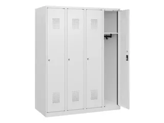 schoollocker,HxBxD 1530x1200x500mm,4vak,vak B 300mm,cil.-slot - 1