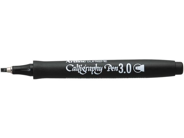 marker Supreme Calligraphy Pen, 3,0 mm, zwart | ArtSupplyShop.nl
