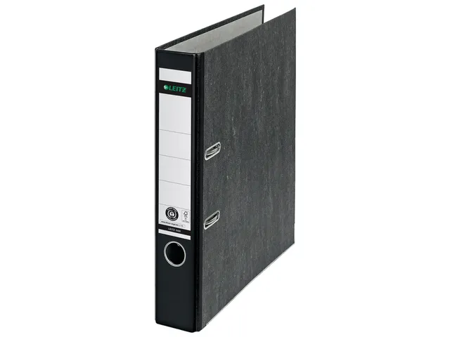 Classeur à levier Leitz 1050 A4 50mm carton noir marbré