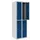 Dubbeldekse lockerkast,HxBxD 1800x600x500mm,2x2vak.,draaigrendel