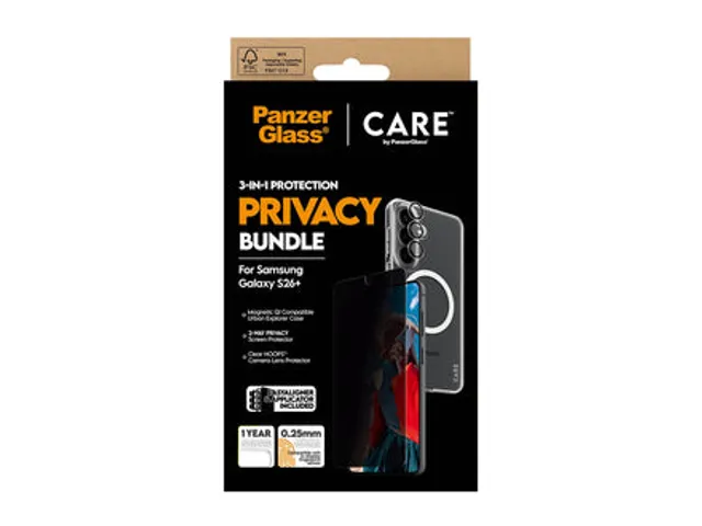PanzerGlass CR94821, Hoes, Samsung, Galaxy S26+, 17 cm (6.7 inch), Zwa